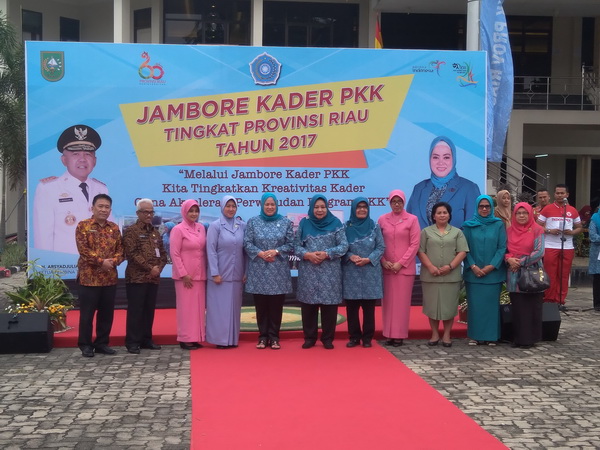 Ratusan  Kader Ikuti Jambore PKK Provinsi Riau 